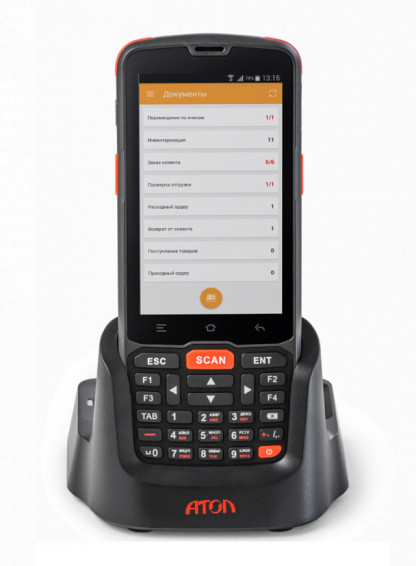 Терминал сбора данных Атол Smart.Slim Plus полный